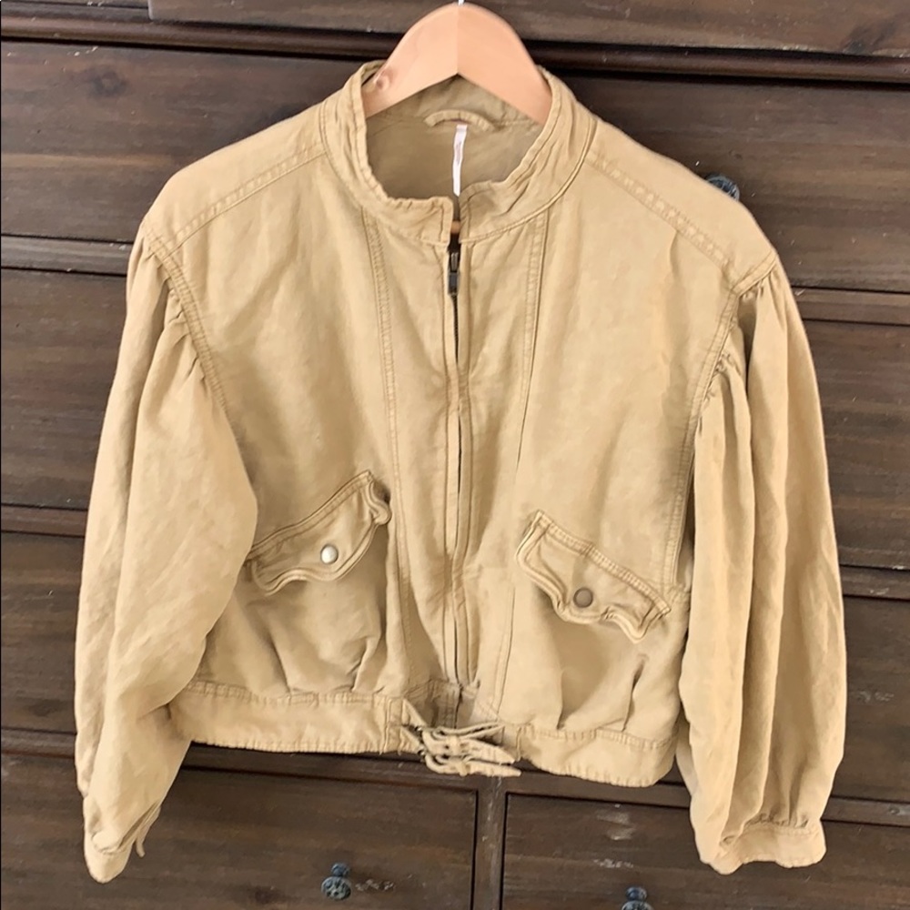 Free People cropped jacket s